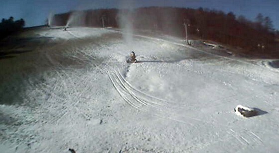 zasnezovanie kalnica