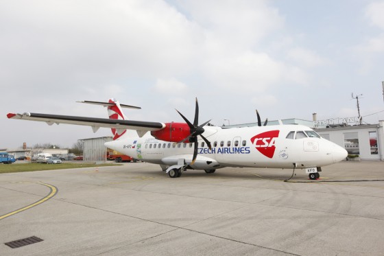lietadlo CSA ATR 42 500