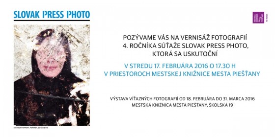 Slovak Press Photo 2015 - pozvánka
