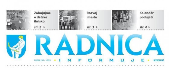 radnica informuje č. 1-2016-p