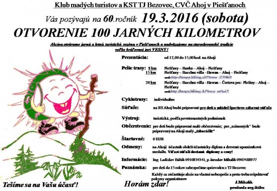 OTVORENIE 100 JARNýCH KM 2016