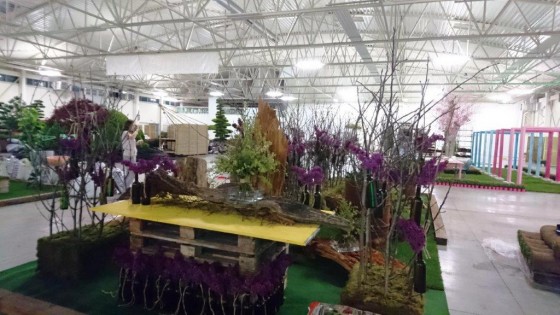 Bočná časť expozície SOŠ Rakovice