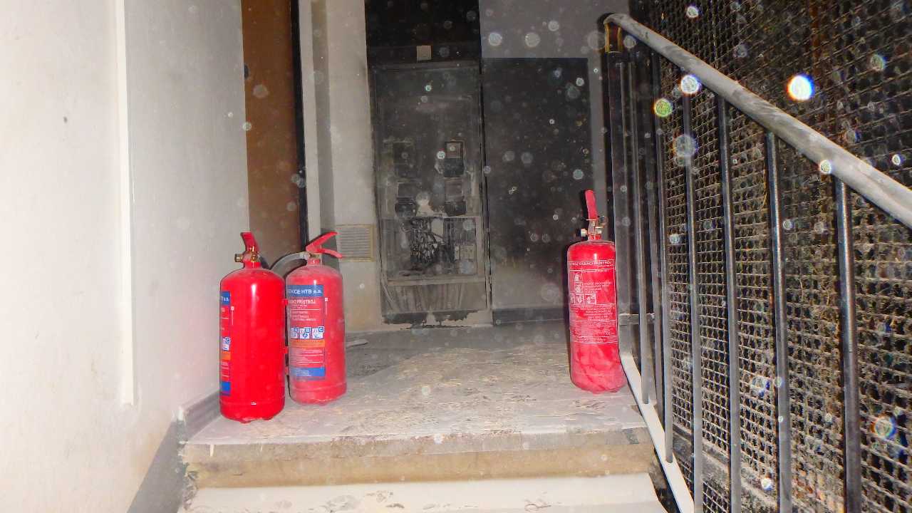 Požiar rozvodnej skrine (4)