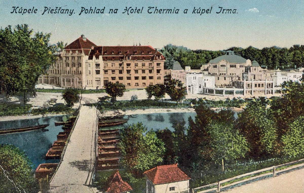 Premostenie ramena Váhu (Pontónový most, Krajinský most)