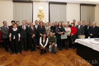 Odovzdanie osvedčení o zvolení za poslancov MsZ