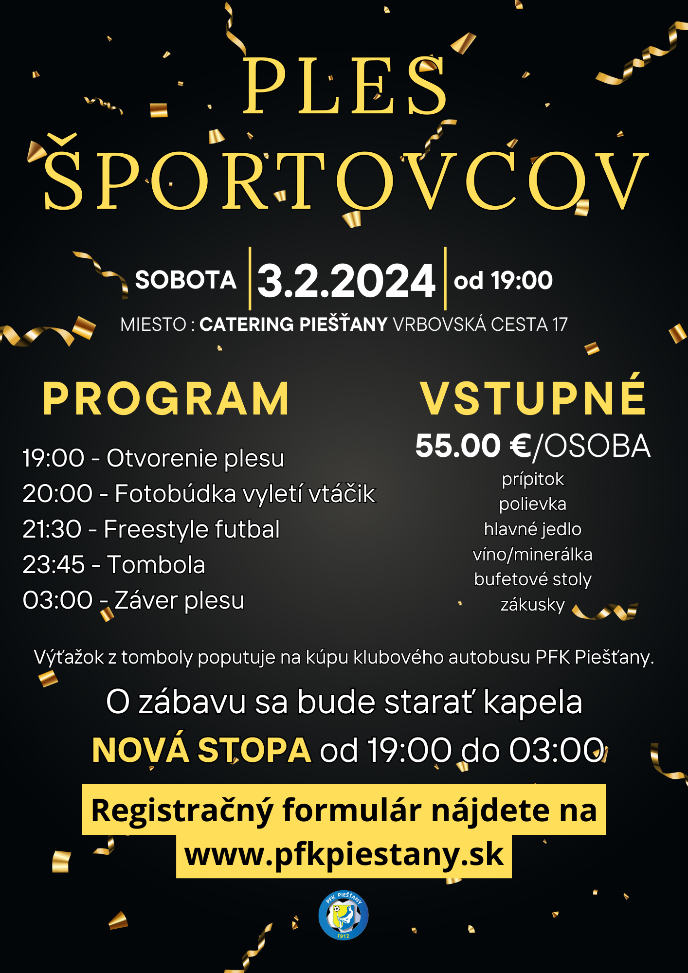 Ples športovcov 2024