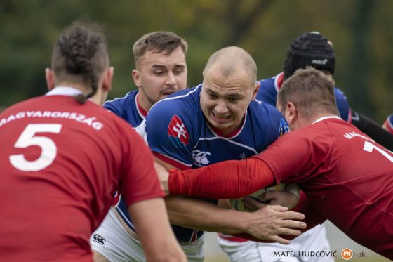 Slovensko vs Maďarsko zápas v rámci Rugby Europe Conference  na Futbalovom štadióne v Piešťanoch