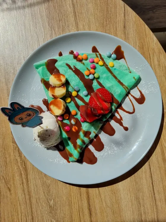 Farebná Bubulabu palacinka