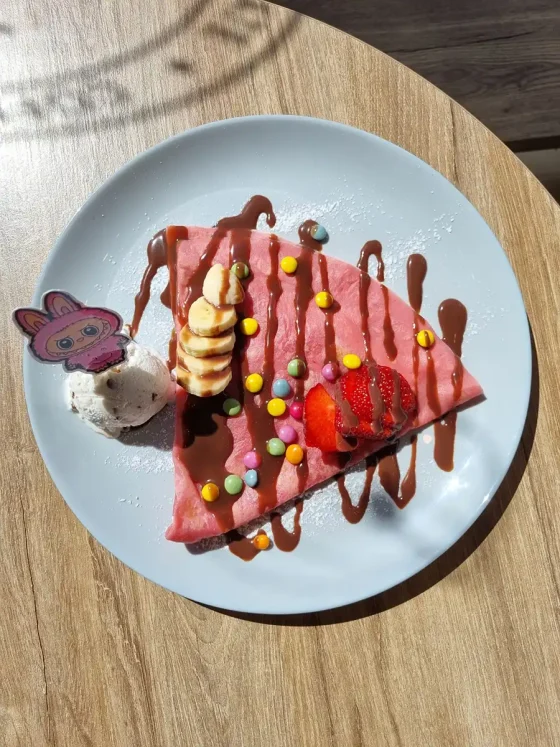 Farebná Bubulabu palacinka