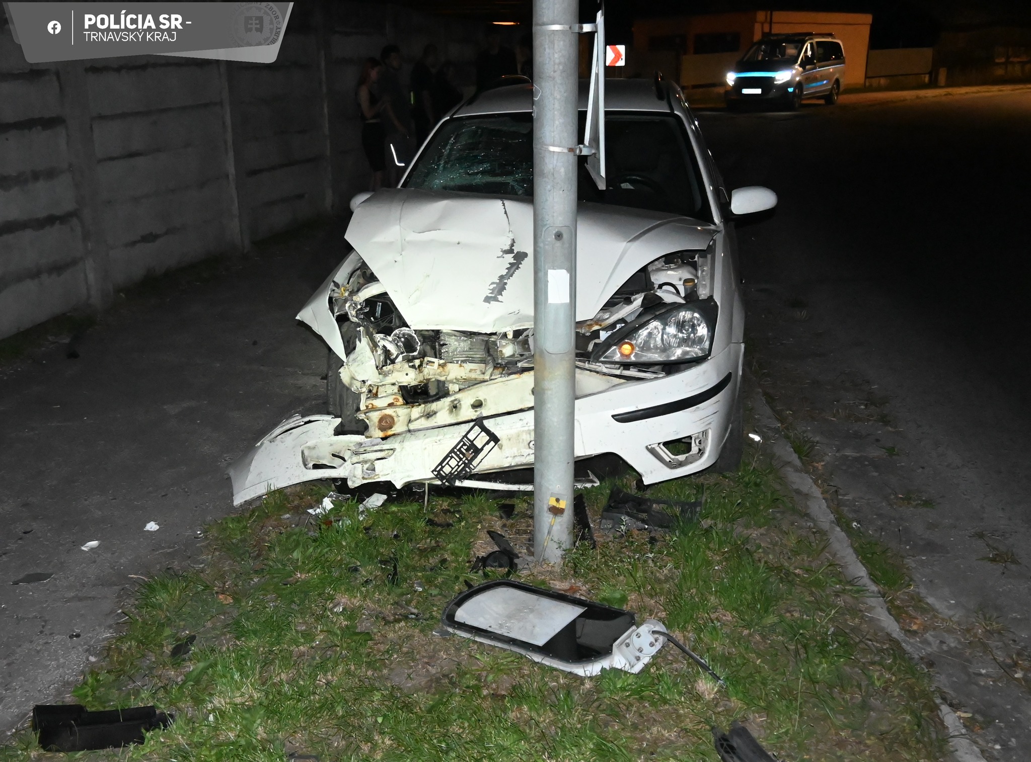 Nehoda opitý vodič