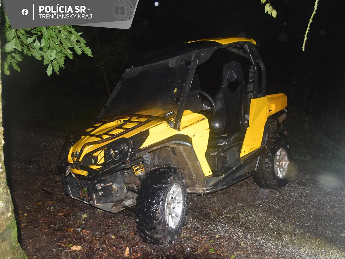 Pri nehode štvorkolky zahynul 58-ročný muž