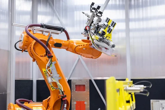 Robot Porsche Smart Battery Shop