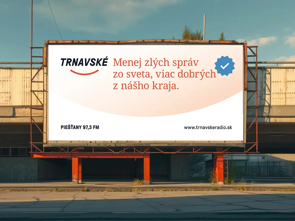 Vizuál aktuálneho posolstva Trnavského rádia. | Reprofoto: Trnavské