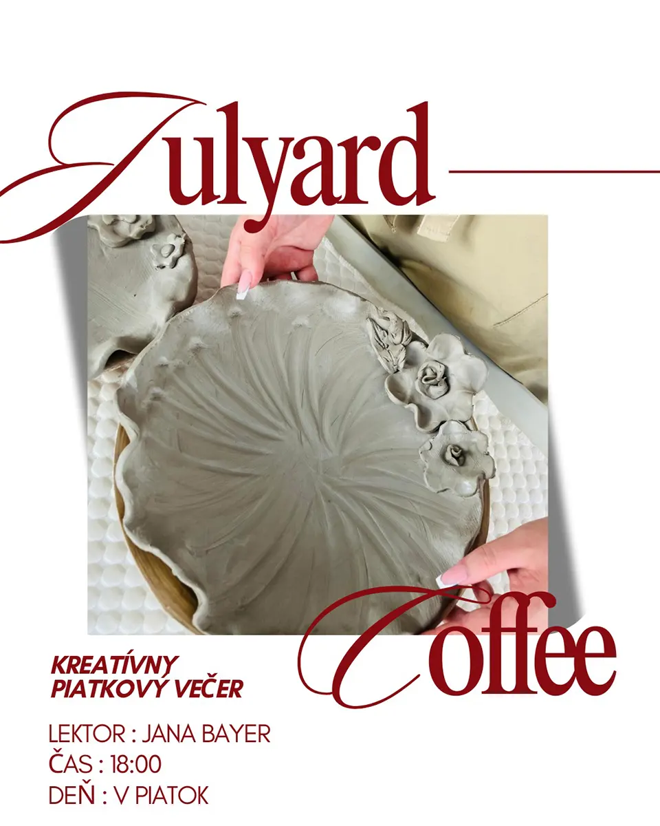Pozvánka kreatívny večer pre ženy v Julyard s Janou Bayer