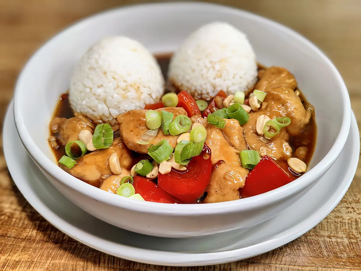 kuracie kung pao ryza arasidy obedove menu Pivovar ZIWell