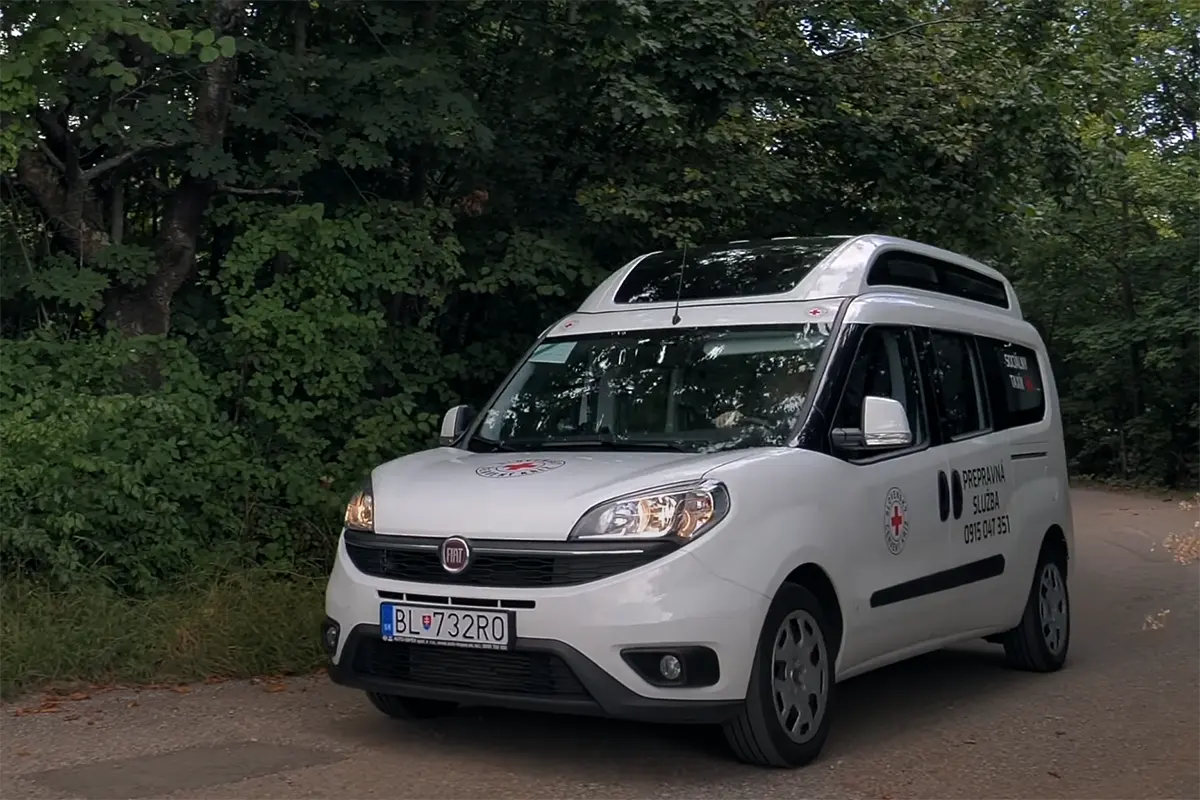 Sociálny taxík Slovenský červený kríž