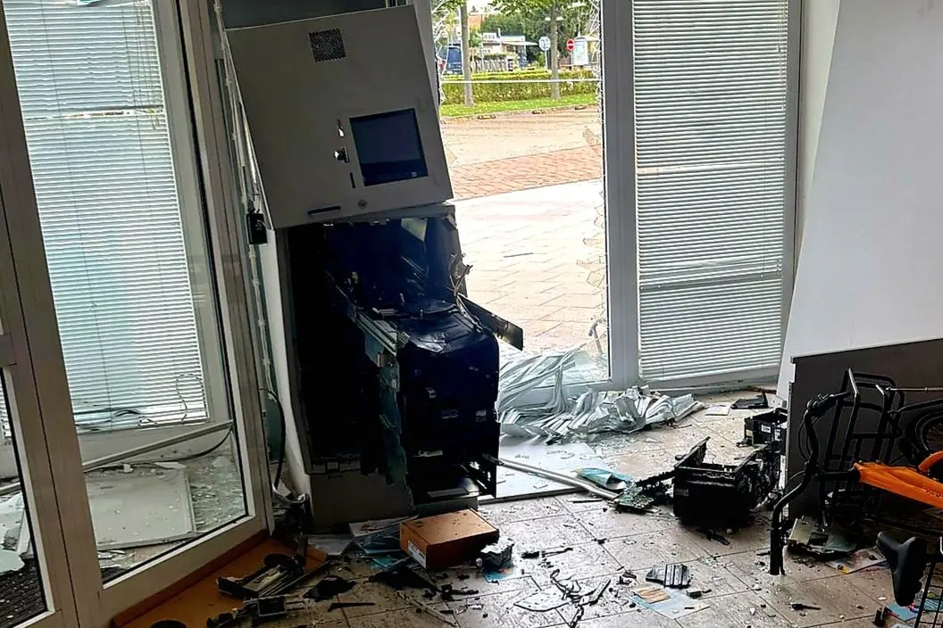 Výbuch bankomatu Madunice
