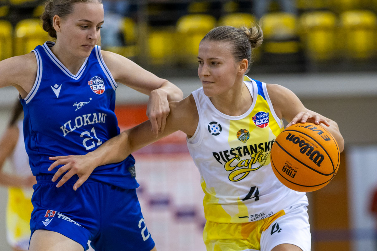 Basketbal extraliga ženy - Piešťanské Čajky vs BK Klokani Ivanka pri Dunaji