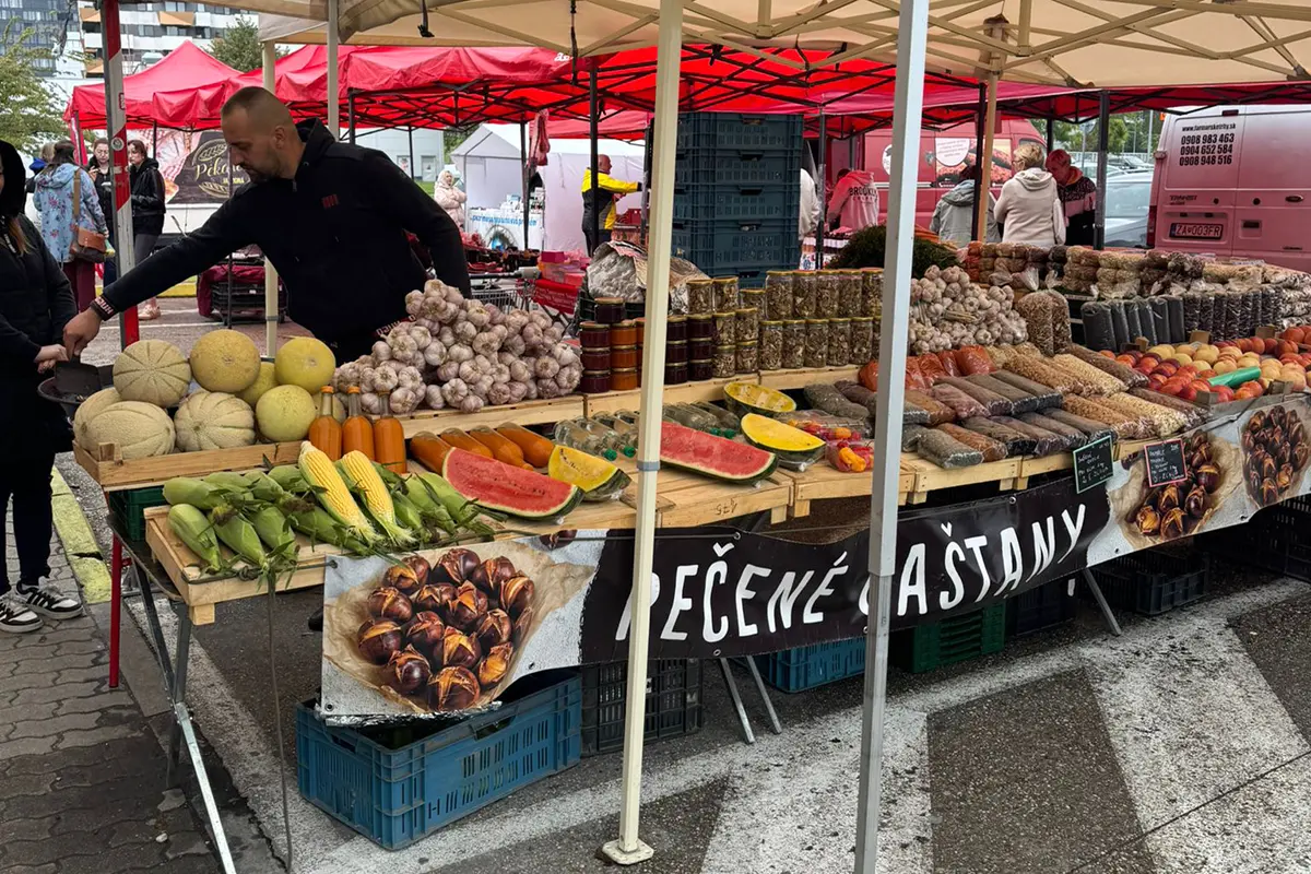 Stánky Farmárske trhy