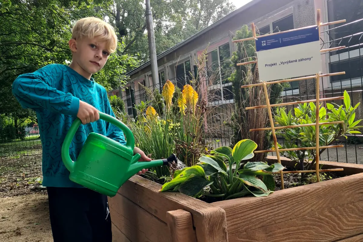 Vyvýšené záhony MC Úsmev