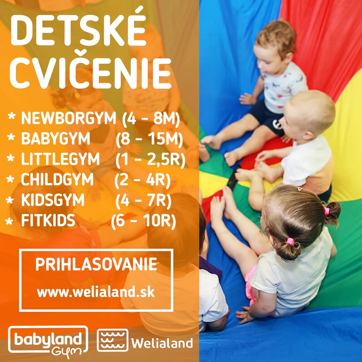 Detské cvičenie v BabylandGym
