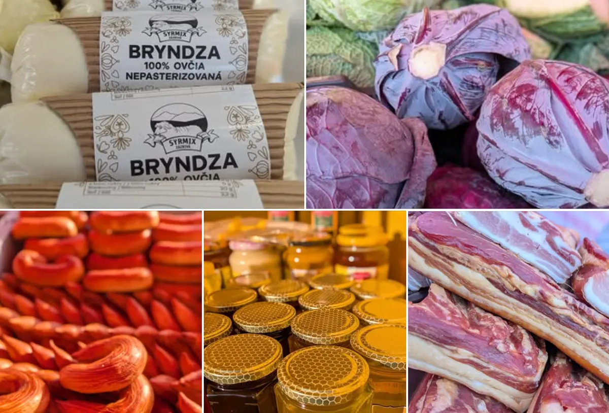 Farmárske trhy bohatá ponuka