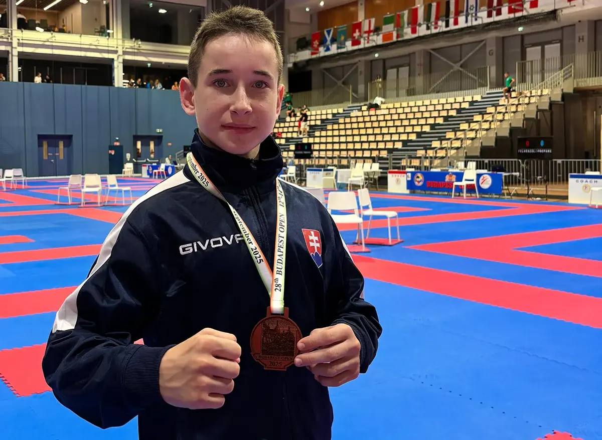 Martin Verčimák Karatista roka 2025