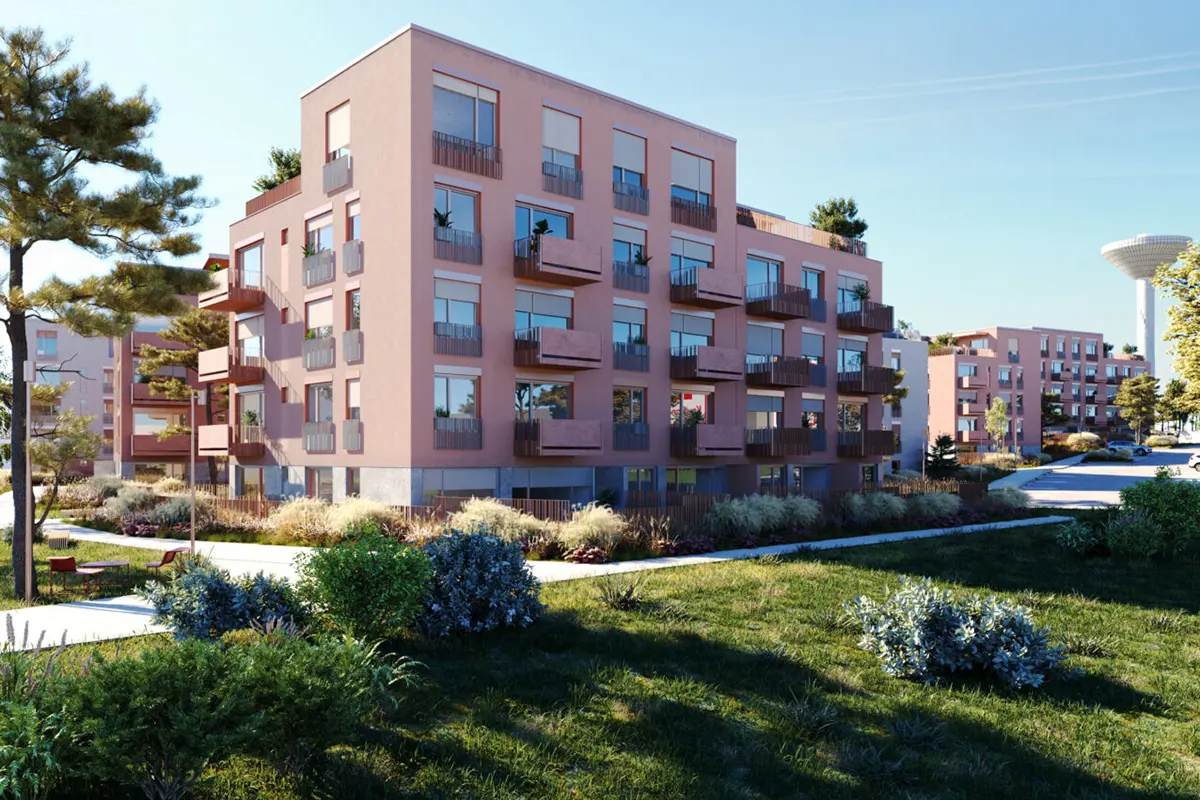 Nový Hlohovec II etapa Vizualizácia 02