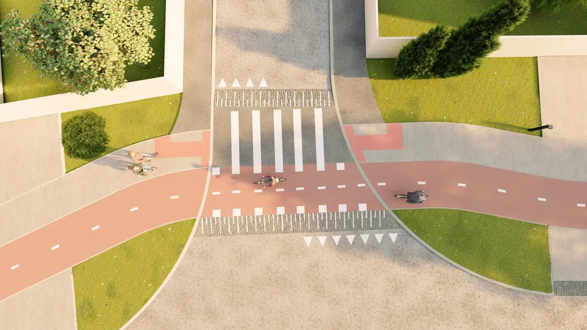 Vizualizacia cyklochodnik pod parovcami