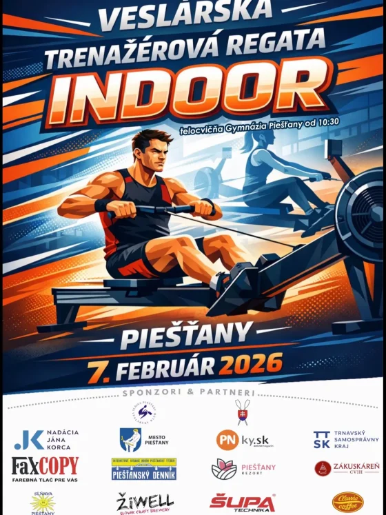 plagat veslarska trenazerova regata Piestany