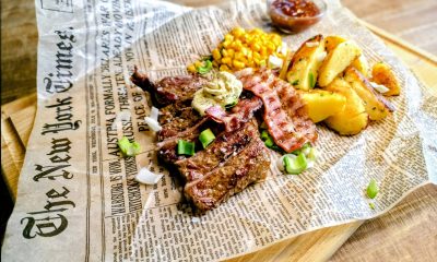 Menu Pivovar ZiWell Rexas Rib eye steak, kukurica, slanina, opekané zemiaky