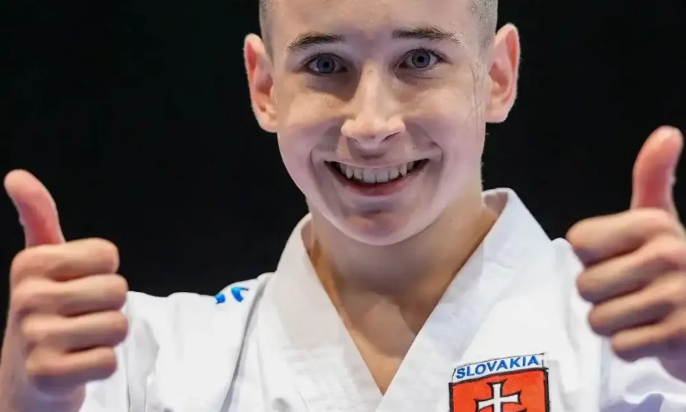 Karatista Martin Verčimák