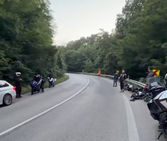havran nehoda motorky