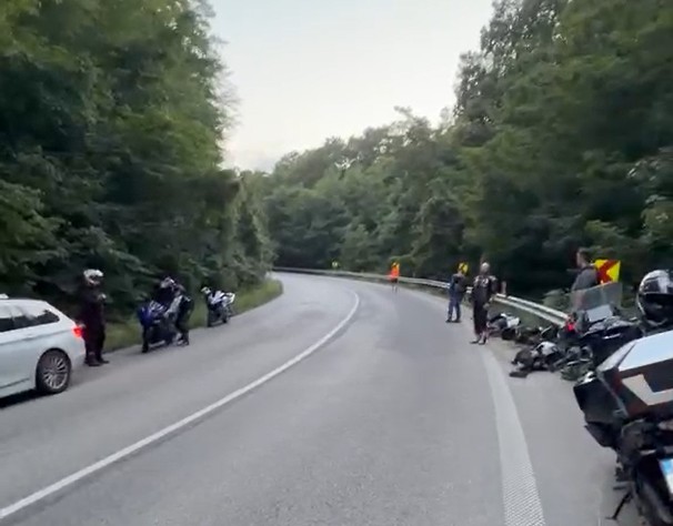 havran nehoda motorky